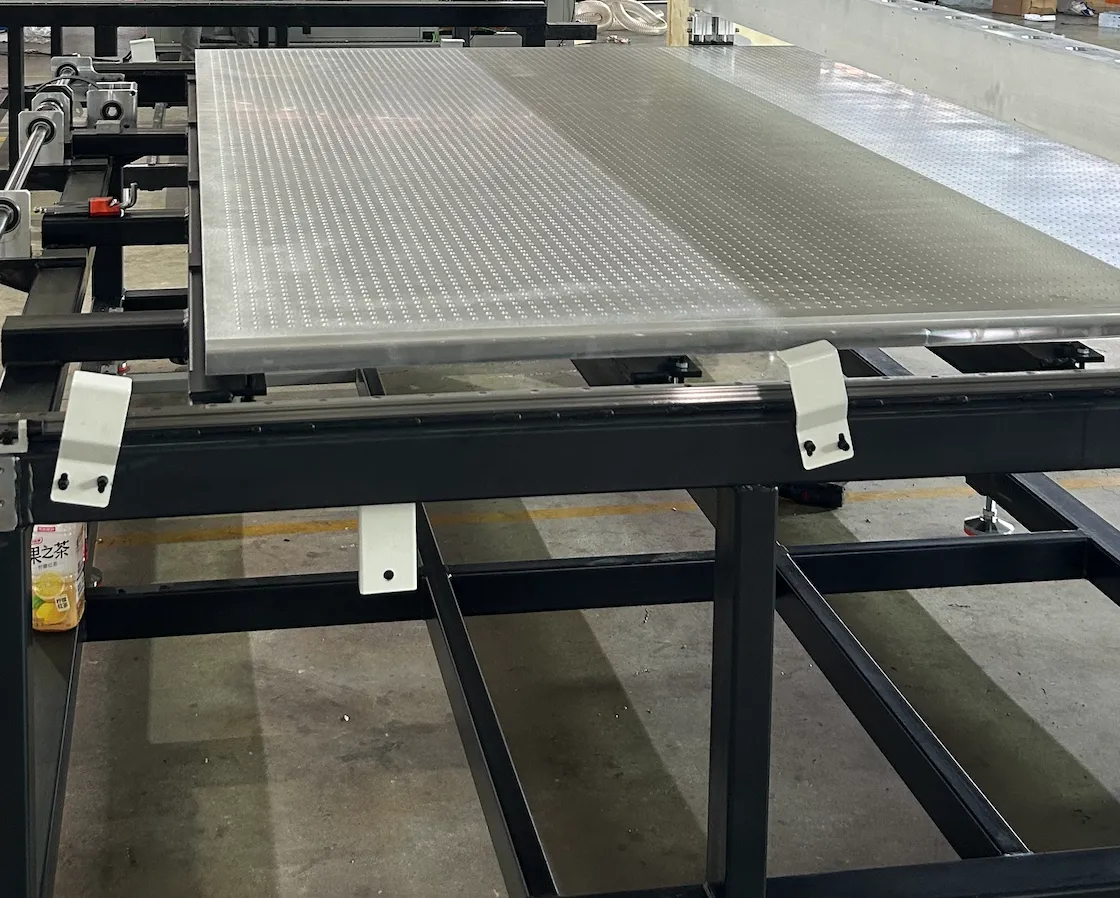 ZINGCUT CNC cutting machine work platform installation