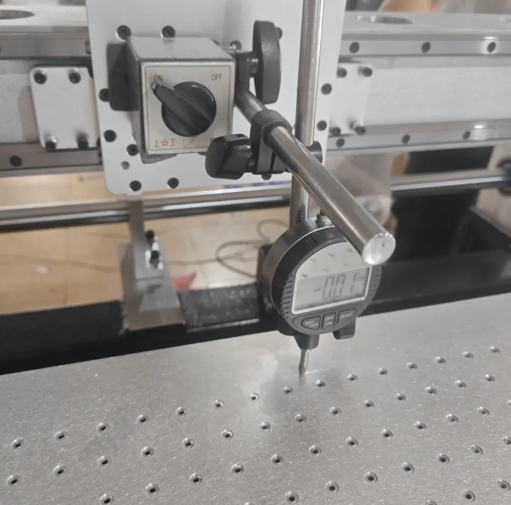 ZINGCUT CNC cutting machine work platform adjustment