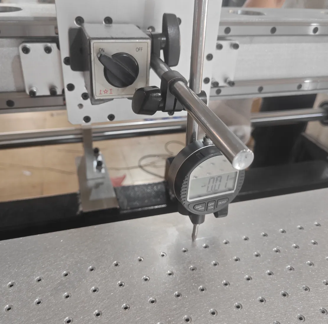 ZINGCUT CNC cutting machine work platform adjustment