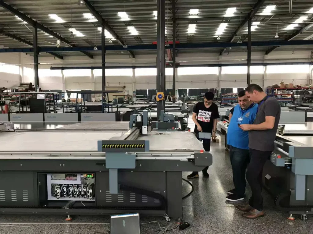ZINGCUT CNC cutting machine quality inspection