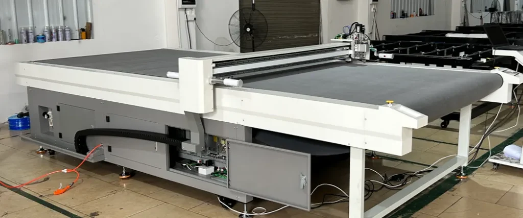 ZINGCUT CNC cutting machine sealing plate and base plate installation
