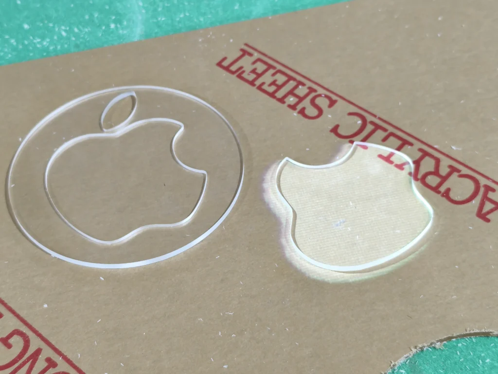 ZINGCUT vibration knife cutting machine precision cut acrylic logo template