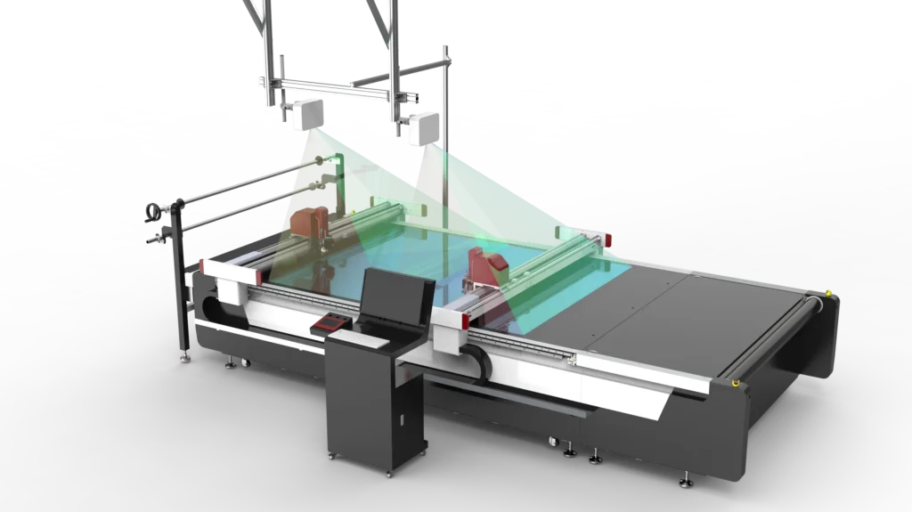 ZINGCUT AR intelligent vision system for automatic positioning and accurate contour recognition