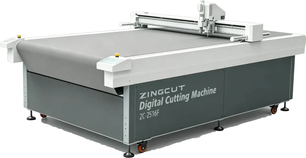 ZINGCUT ZC‑2516/2520F medium‑sized CNC digital cutting machine, cost‑effective cutter for global customers