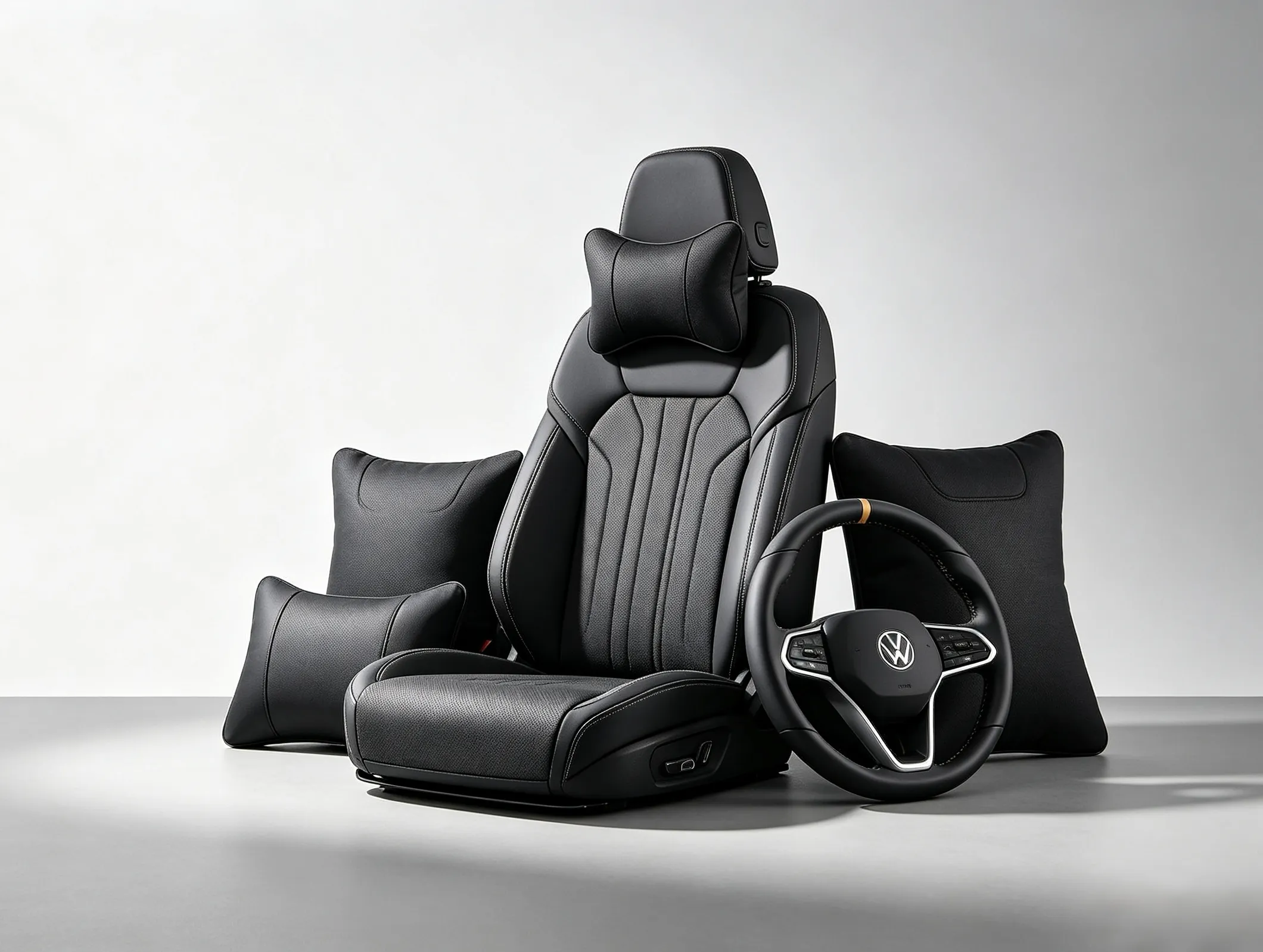 Automobile solution banner with car seat and auto interior parts, ZINGCUT CNC cutting machine for automotive interior materials cutting