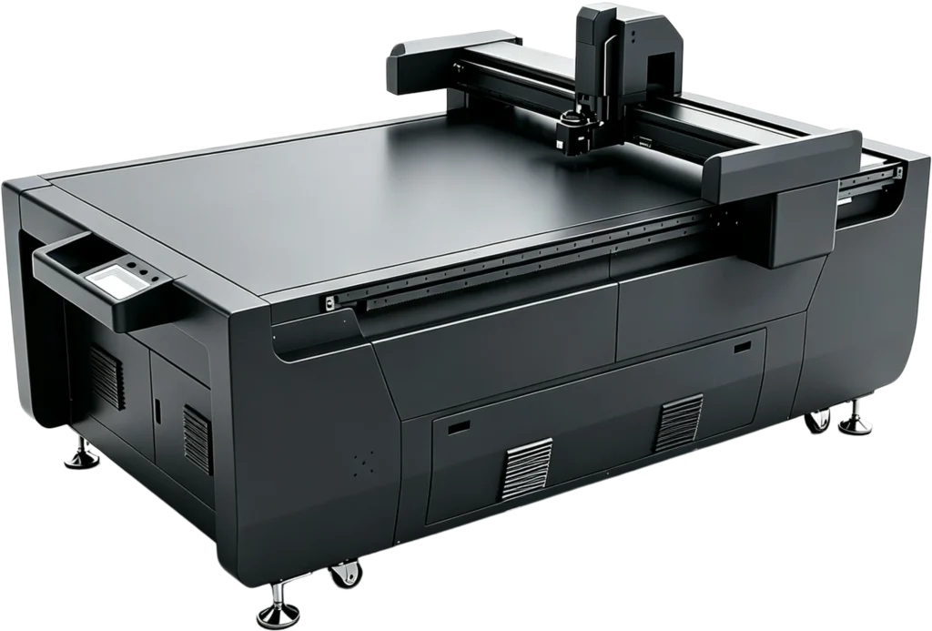 ZINGCUT Static Table industrial CNC cutter for flexible materials, precision oscillating knife cutting machine for foam, cardboard, acrylic