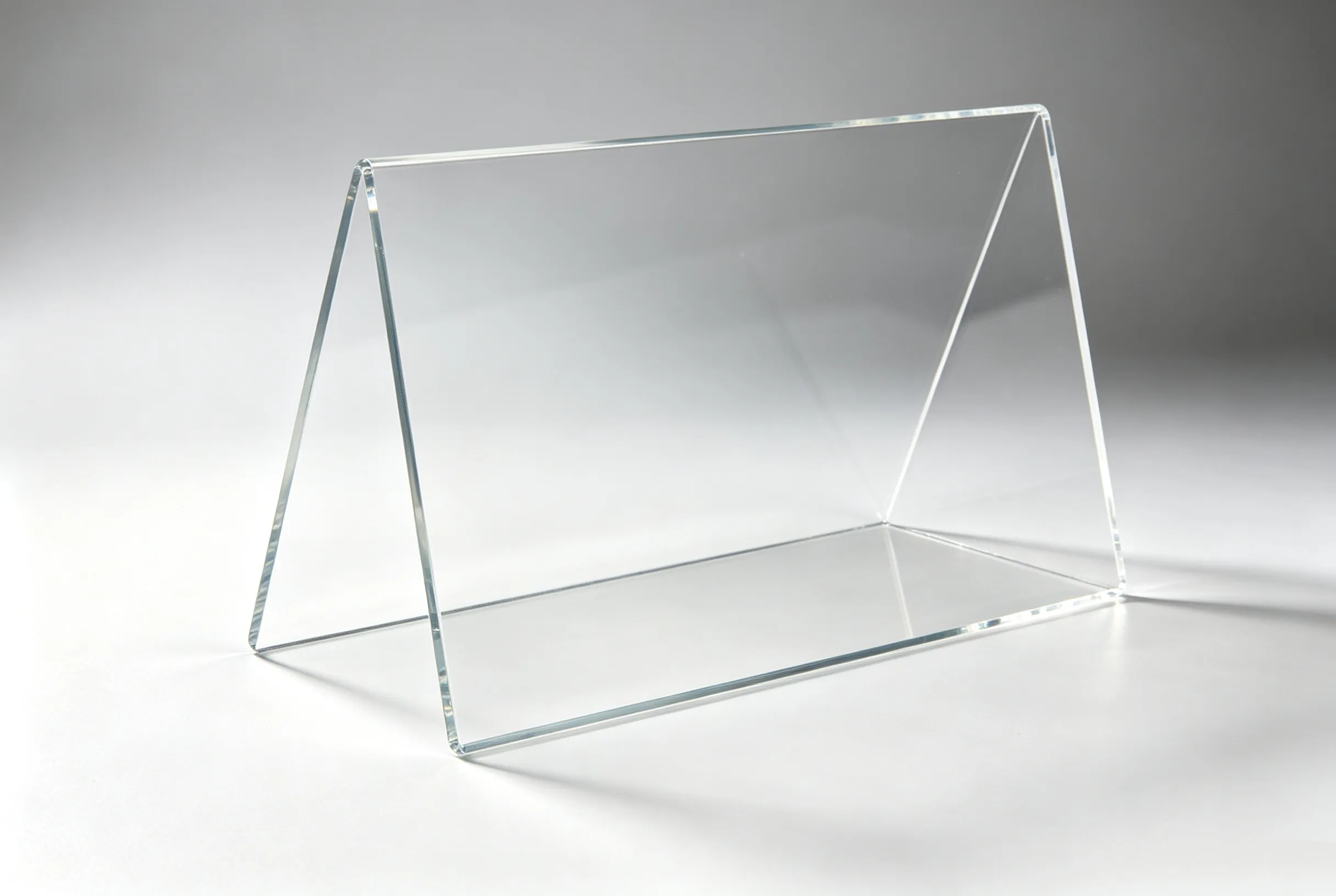 Acrylic material sample processed by ZINGCUT AR‑system CNC digital cutting machine