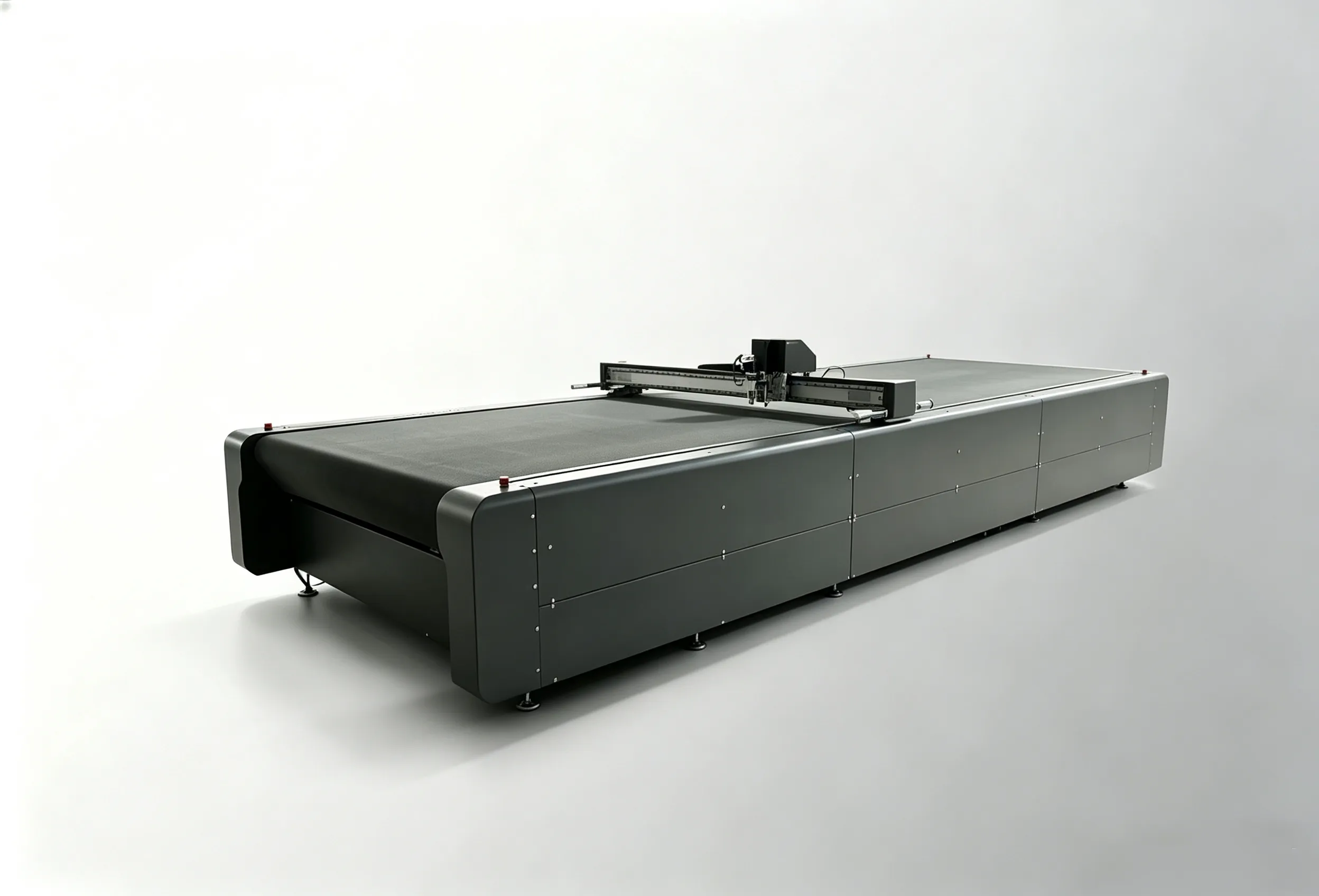 ZINGCUT dual‑station table type CNC cutting machine for packaging, signage and leather processing