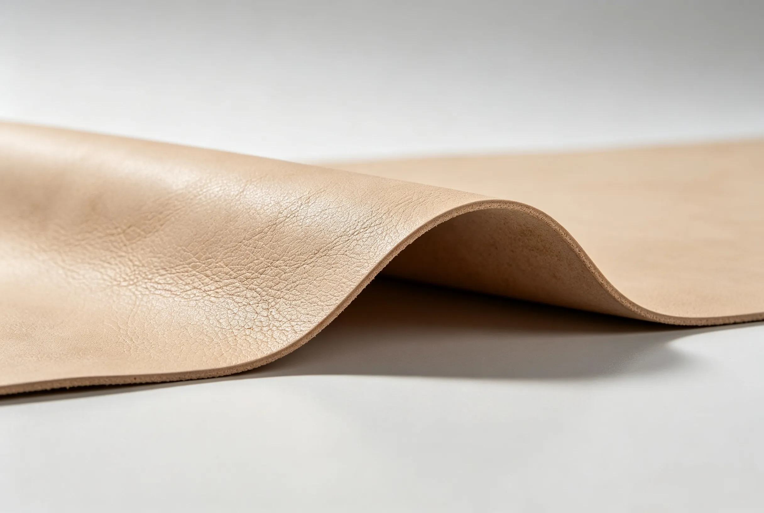 Genuine leather material sample processed by ZINGCUT AR‑system CNC digital cutting machine