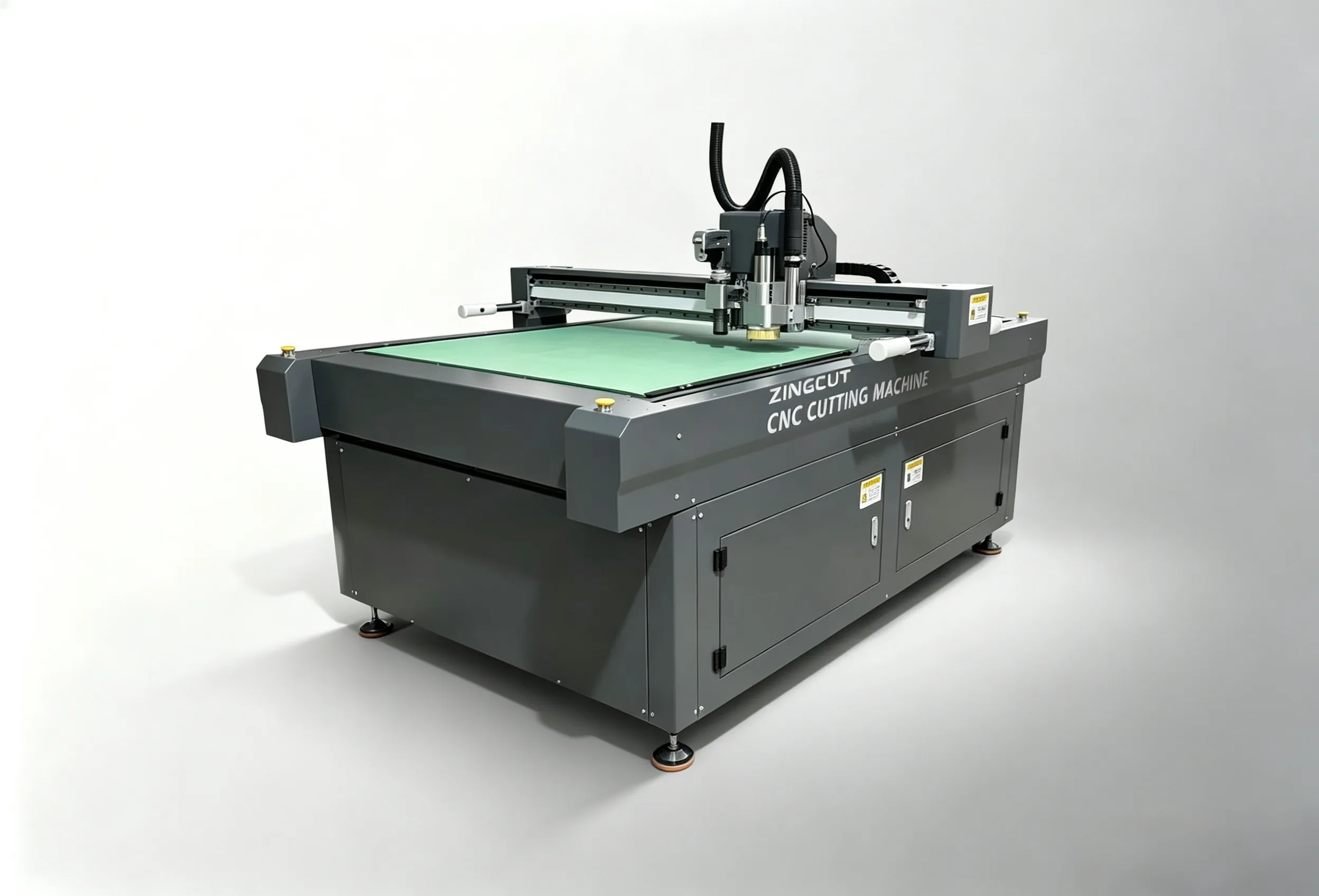 ZINGCUT static‑table type CNC cutting machine with high‑rigidity fixed worktable