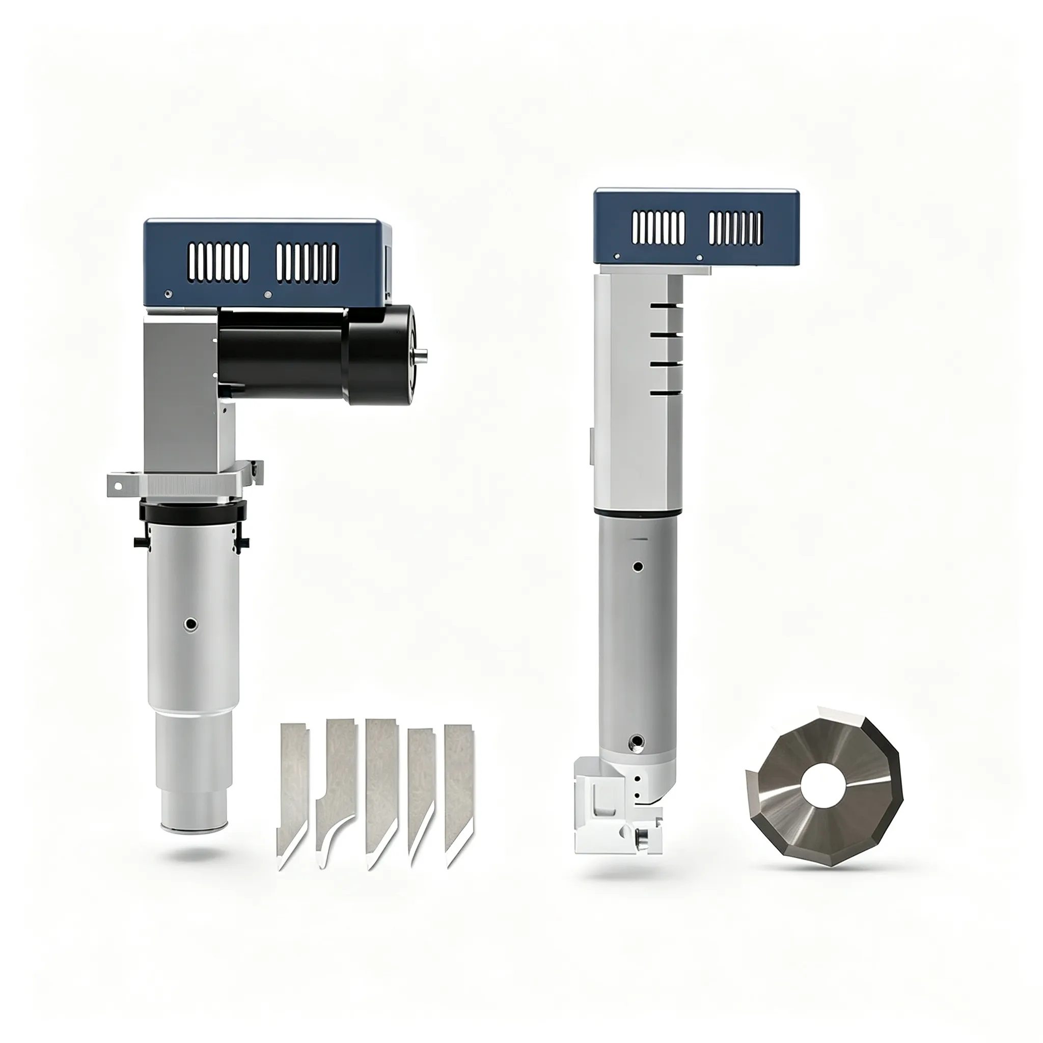 Optional interchangeable tool heads for ZINGCUT digital cutting machine, multi functional cutting tools for various flexible materials
