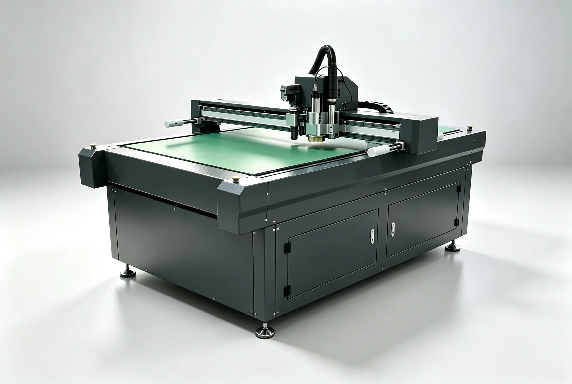 ZINGCUT ZC-1510 vibration knife cutting machine, CNC digital cutter for packaging corrugated board, cardboard and foam board