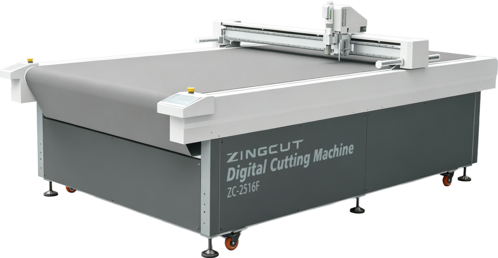 ZINGCUT 2516 digital cutting machine, CNC die‑less precise cutter for flexible materials