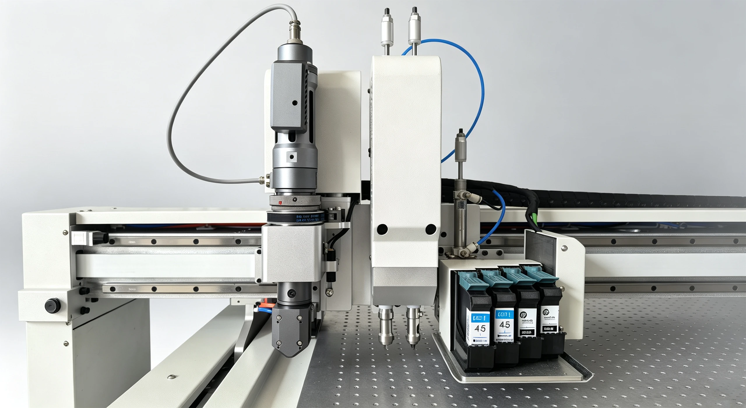 ZINGCUT cutting technology, high‑frequency oscillating knife cutting head, 15000‑18000r/m, clean edge, dust‑free, burr‑free, no heat damage