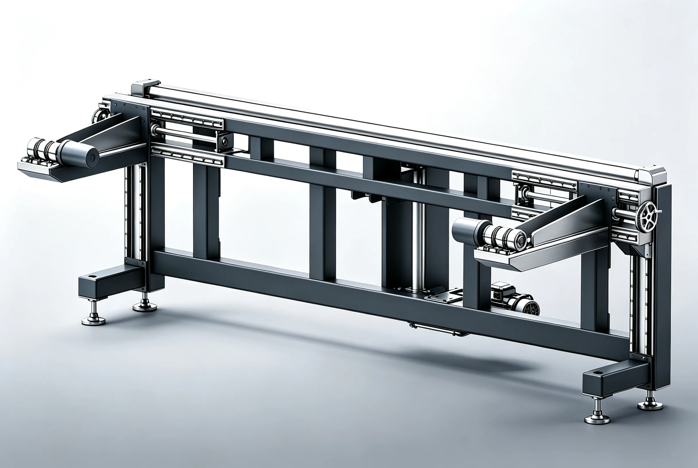Material Lifting Device for digital cutter, lifts heavy roll materials, height adjustable for material loading