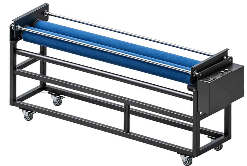  Single‑Layer Power Feed Rack, powered feeding accessory for digital cnc cutter flexible roll materials 