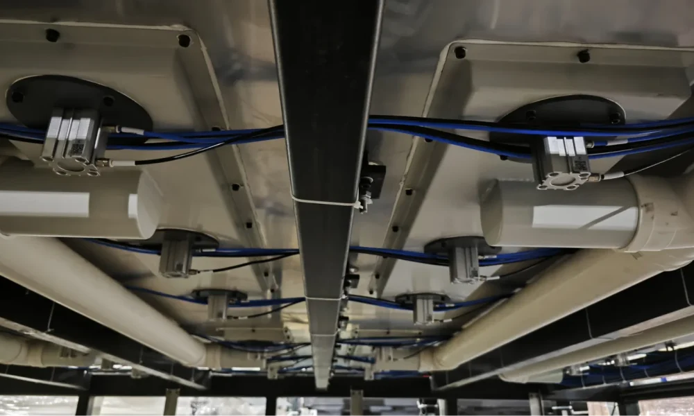 ZINGCUT professional vacuum pipe layout for strong, even suction force